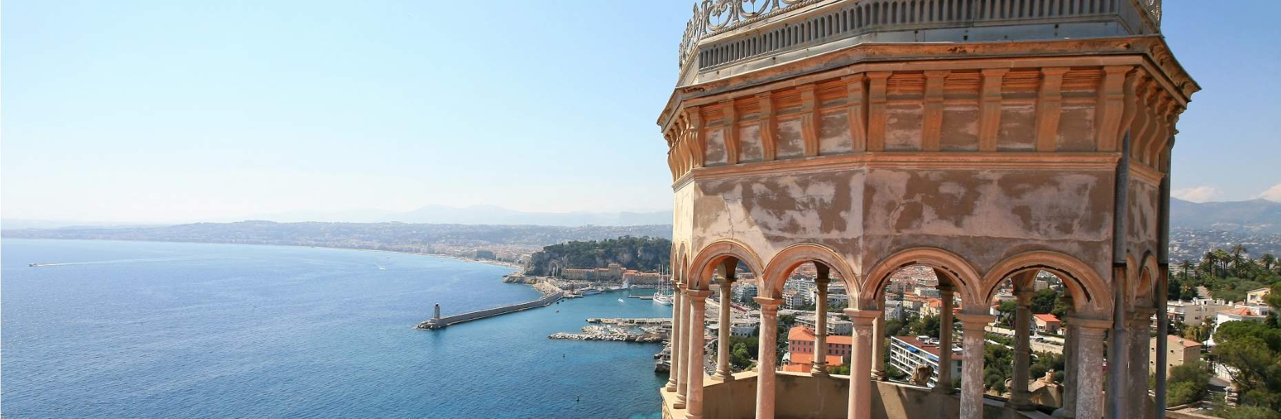 Historic villa overlooking Nice